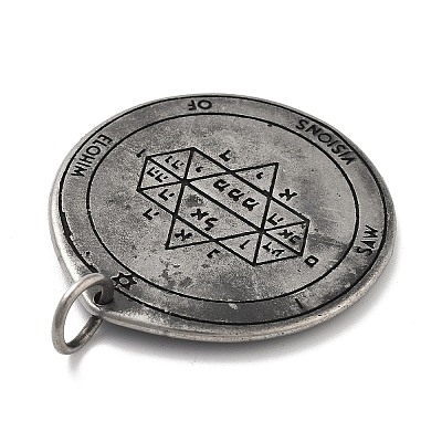 304 Stainless Steel Pendants STAS-V008-22AS-01-1