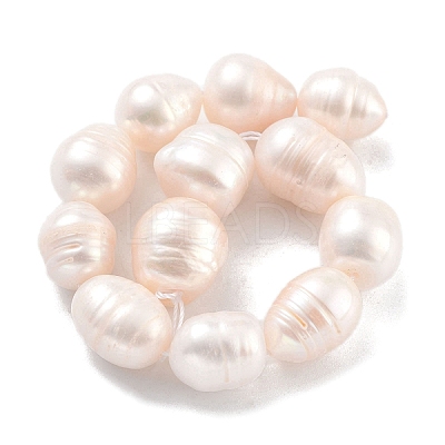 Natural Cultured Freshwater Pearl Beads Strands PEAR-P062-11B-1