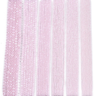 Electroplate Glass Beads Strands LS-EGLA-A044-J8mm-A02-1