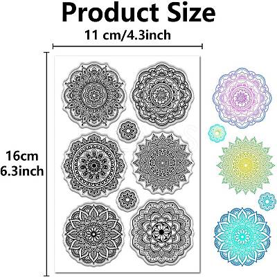 Plastic Stamps DIY-WH20018-0090-1