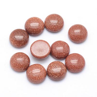Natural & Synthetic Mixed Gemstone Cabochons G-P393-R-6mm-1