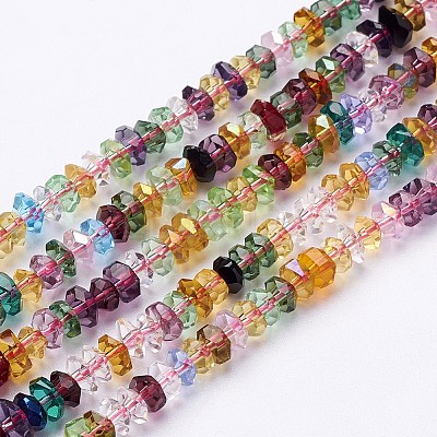 Glass Beads Strands GF3x6mm-5-1