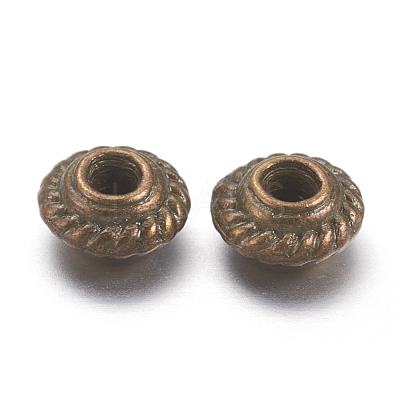 Tibetan Style Spacer Beads MLF0149Y-NF-1