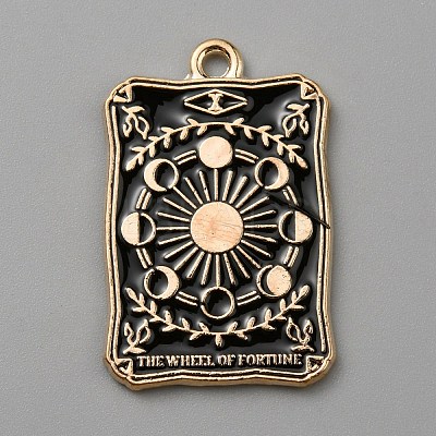 Alloy Enamel Pendants ENAM-WH0064-24I-1