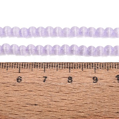 Glass Imitation Cat Eye Beads Strands GLAA-N075-01A-04-1