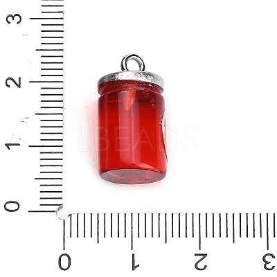 Opaque Resin Pendants LS-RE-CBA08CD-10C-1