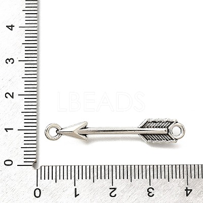 Tibetan Style Alloy Connector Charms PALLOY-D291-32AS-1