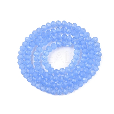 Glass Beads Strands EGLA-A044-J3mm-D03-1