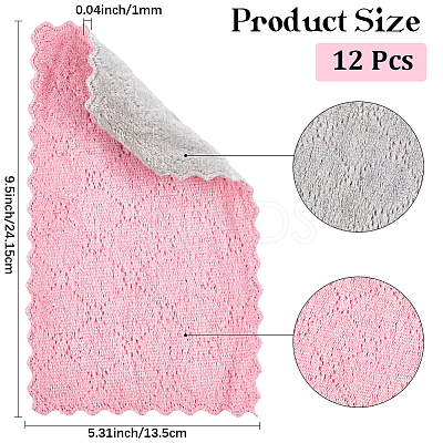 Rectangle Fibre Cleaning Cloth FIND-WH20012-30B-1
