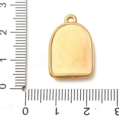 Printed 304 Stainless Steel Pendants SA-CBA9CF9-02G-F-1