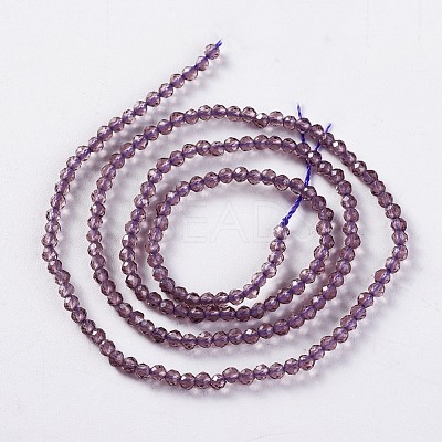 Glass Beads Strands EGLA-E057-02B-19-1