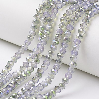Electroplate Glass Beads Strands LS-EGLA-A034-J8mm-S07-1
