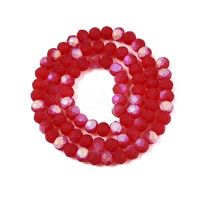 Transparent Glass Beads Strands LS-EGLA-A044-T6mm-MB01-1