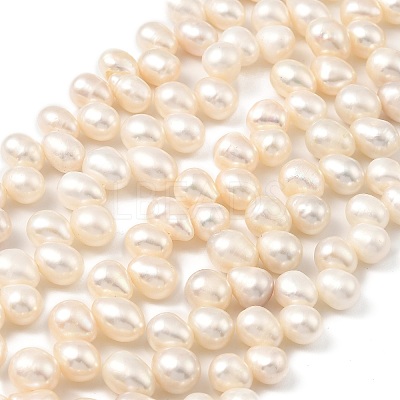 Natural Cultured Freshwater Pearl Beads Strands PEAR-I007-04E-01A-1