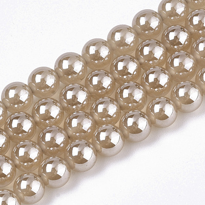 Natural Dyed Agate Beads Strands G-N326-12A-01-1