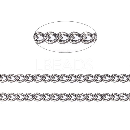 Brass Twisted Chains CHC010Y-B-1