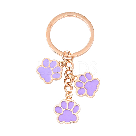 Alloy Enamel Keychains KEYC-YW00198-04-1