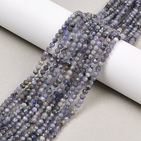 Natural Tanzanite Beads Strands G-C255-A01-3mm-1