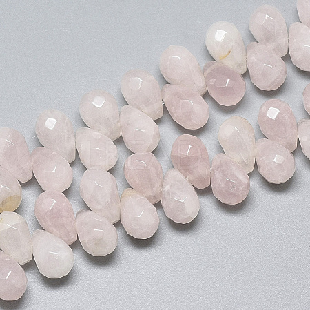 Natural Rose Quartz Beads Strands G-S357-C02-07-1