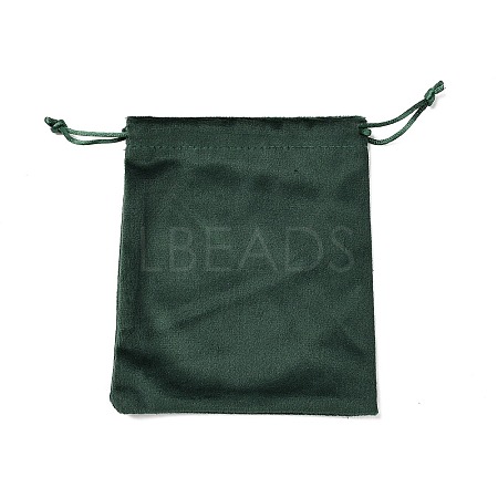 Velvet Jewelry Drawstring Storage Pouches ABAG-P013-02D-05-1