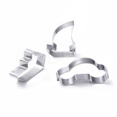 304 Stainless Steel Cookie Cutters DIY-E012-20-1