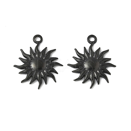 Ion Plating(IP) 304 Stainless Steel Pendants STAS-P322-09B-1