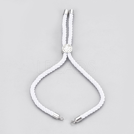 Cotton Cord Bracelet Making KK-F758-03L-P-1