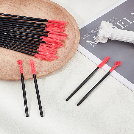 1 Bag 20Pcs Plastic with Silicone Sewing Machine Cleaning Brush AJEW-LP0010-21B-1