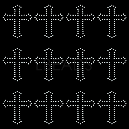 Glass Hotfix Crystal Rhinestone DIY-WH0349-327A-1