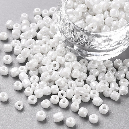 6/0 Glass Seed Beads SEED-US0003-4mm-121-1