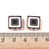 Baking Paint Glass Enamel Beads LAMP-S079-14D-4