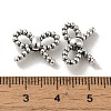 Tibetan Style Alloy Beads PALLOY-P302-01B-AS-3