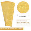 Self Adhesive Gold Foil Embossed Stickers DIY-WH0211-244-2