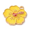 Alloy Enemal Pendants AL-CBAFB12-02A-2