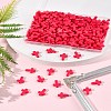 200Pcs Opaque Acrylic Beads SACR-FS0001-39E-10
