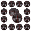 12Pcs Leather Buttons BUTT-HY0001-26A-1