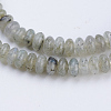 Natural Labradorite Beads Strands G-P354-01-4x2mm-3