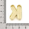 Brass Slide Charms KK-Z163-01G-K-3