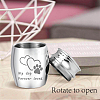 Stainless Steel Cremation Urn AJEW-CN0001-91A-6