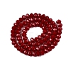 Opaque Solid Color Imitation Jade Glass Beads Strands EGLA-A044-P6mm-D02-3
