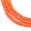 Imitation Jade Glass Beads Strands GLAA-G045-A22-4