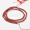 Natural Brecciated Jasper Bead Strand X-G-G680-42-2