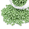 8/0 Czech Opaque Glass Seed Beads SEED-N004-003A-04-1