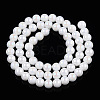 Electroplate Opaque Glass Beads Strands X-GLAA-T032-P6mm-AB02-3