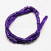 Synthetic Turquoise Beads Strands TURQ-G110-6x3mm-03-2
