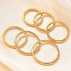 304 Stainless Steel Plain Band Rings STAS-I160-E-G-1