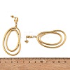 304 Stainless Steel Stud Dangle Earrings EJEW-JE07387-5