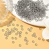 Tarnish Resistant 304 Stainless Steel Open Jump Rings STAS-Q186-02-3.5x0.7mm-5
