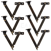 12 Sets 2 Styles Iron Box Support Stands FIND-GL0001-74-1