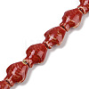 Handmade Porcelain Beads Strands PORC-P030-01A-01-1